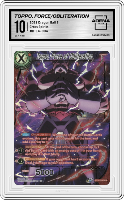 Toppo, Force Of Obliteration