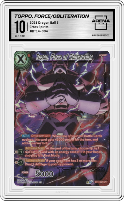 Toppo, Force Of Obliteration