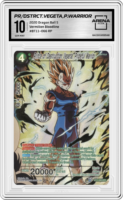 Prince of Destruction Vegeta, Prideful Warrior