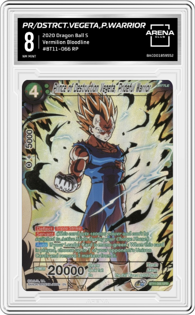 Prince of Destruction Vegeta, Prideful Warrior