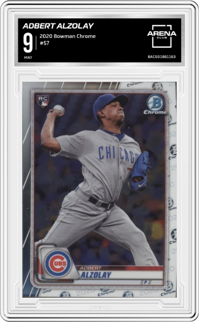 Adbert Alzolay 2020 Bowman Chrome Rookie Card