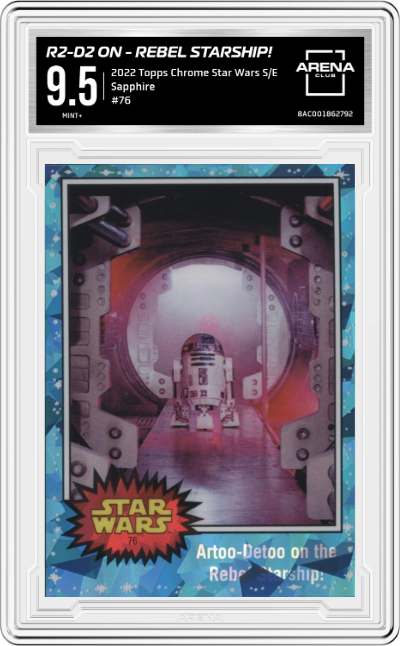 Artoo-Detoo on the Rebel Starship!