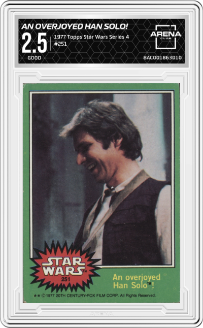 An overjoyed Han Solo!