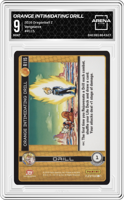 Orange Intimidating Drill