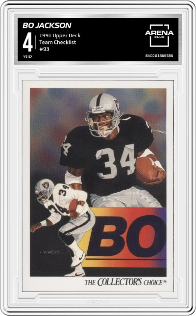 1991 Upper Deck Deion Sanders, Bo Jackson #SP3 on Kronozio