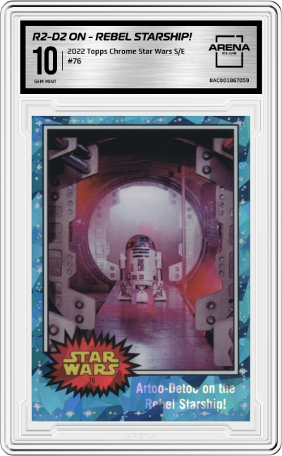 Artoo-Detoo on the Rebel Starship!