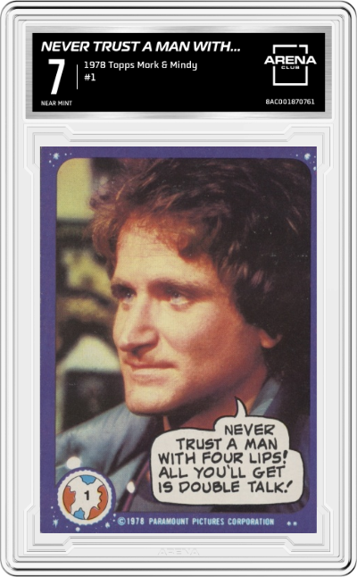 Never Trust a Man With...