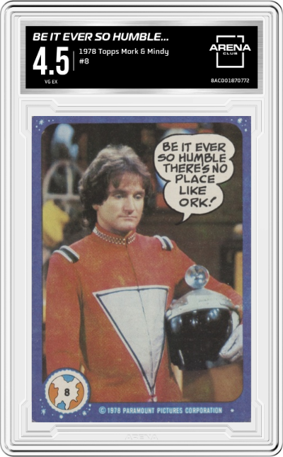 Be It Ever So Humble...