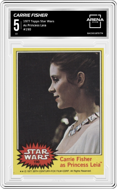 Carrie Fisher as Princess Leia