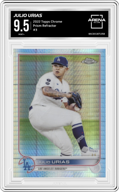 Los Angeles Dodgers Julio Urias 7 Road Gray 2022-23 All-Star Game