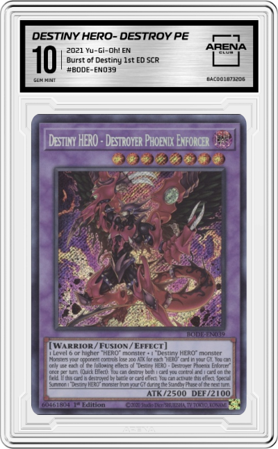 Destiny Hero- Destroy Phoenix Enforcer