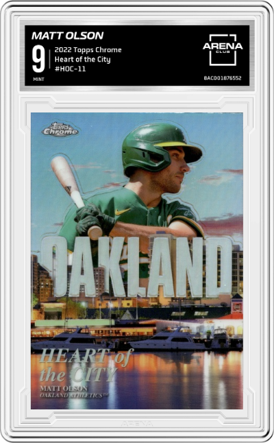 Matt Olson - Oakland Athletics (MLB Baseball Card) 2022 Topps