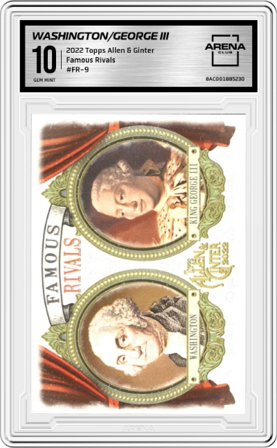 George Washington/King George III