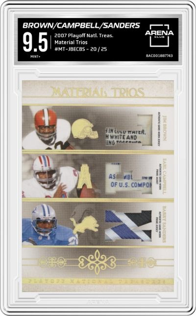 Jim Brown/Earl Campbell/Barry Sanders