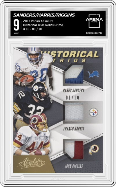 Barry Sanders / Franco Harris / John Riggins