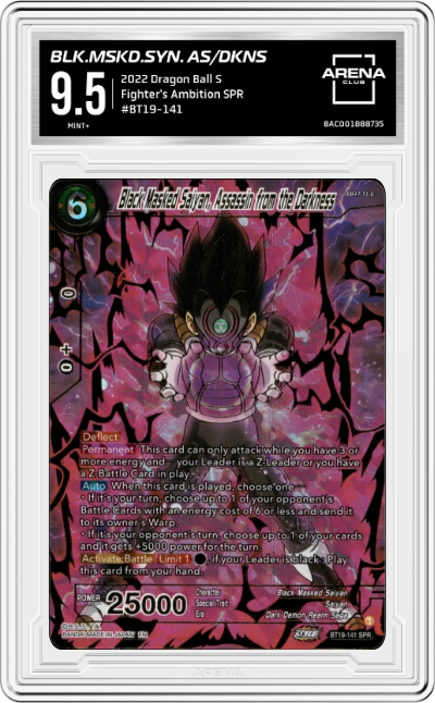 Black Masked Saiyan, Assassin from the Darkness