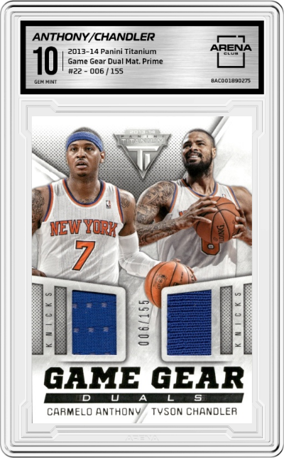 Carmelo Anthony/Tyson Chandler
