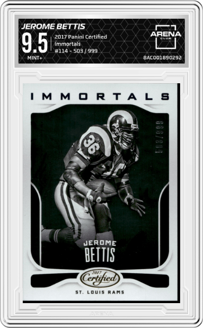 Jerome Bettis Rams Poster