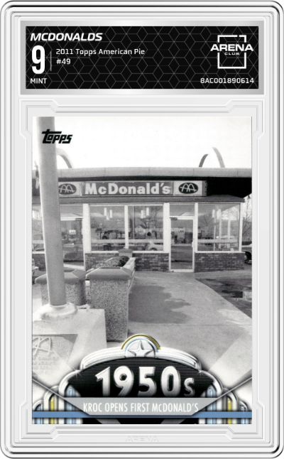 Kroc Opens First McDonald's