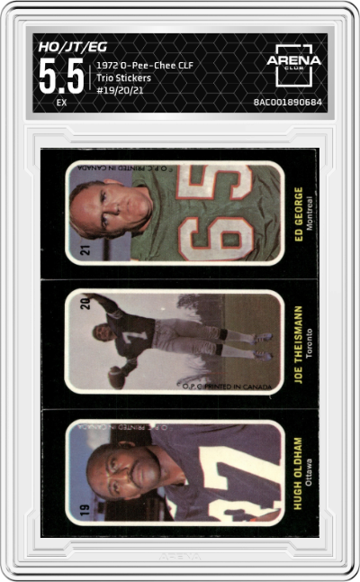 Hugh Oldham/Joe Theismann/Ed George