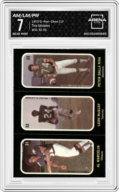 Al Marcelin/Leon McQuay/Peter Dalla Riva