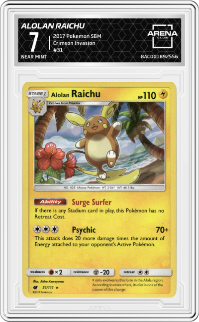 Alolan Raichu
