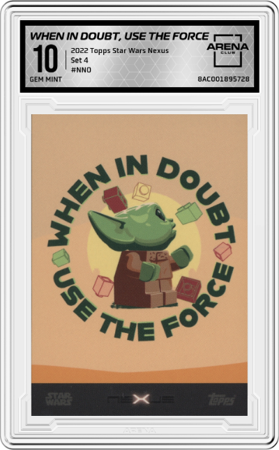 When In Doubt, Use the Force
