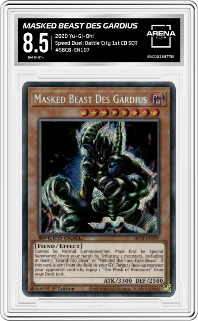 Masked Beast Des Gardius