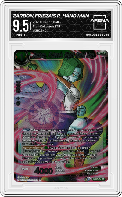 Zarbon, Frieza's Right-Hand Man