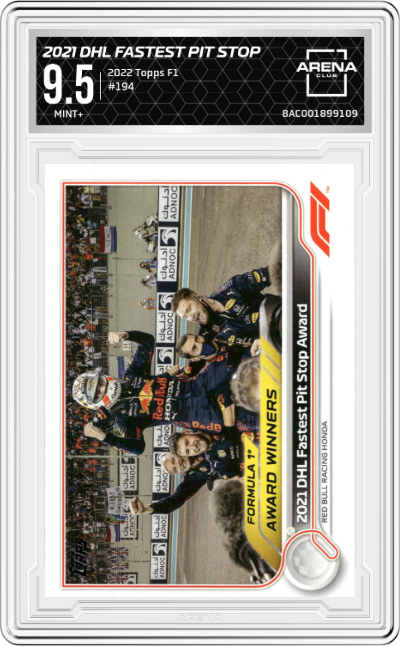 2021 DHL Fastest Pit Stop Award