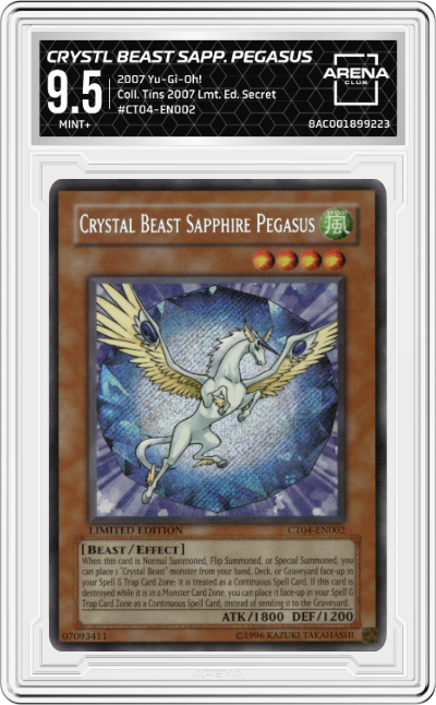 Crystal Beast Sapphire Pegasus