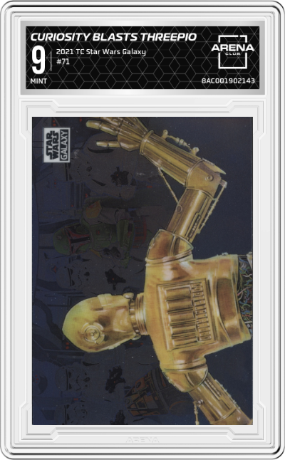 Curiosity Blasts Threepio