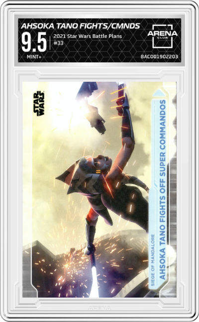 Ahsoka Tano Fights Off Super Commandos