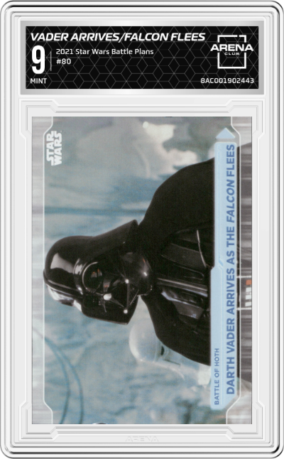 Darth Vader Arrives as the Falcon Flees