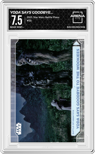 Yoda Says Goodbye To The Wookiees