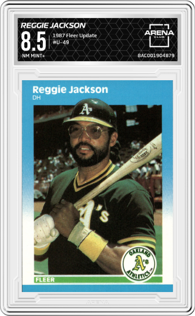 Authentic Reggie Jackson Oakland Athletics 1987 Pullover Jersey