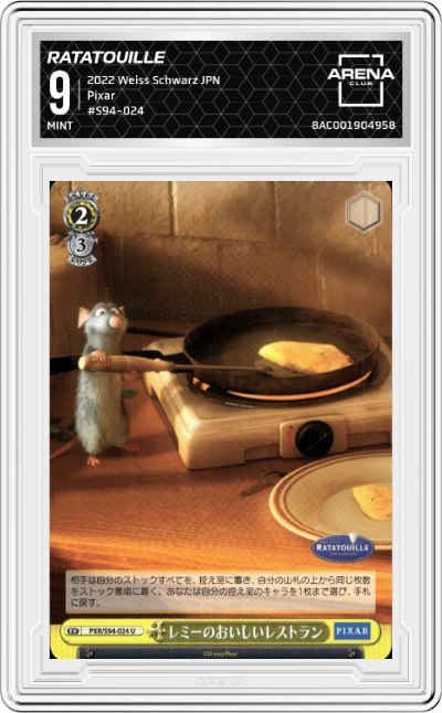 Ratatouille, Remy's Tasty Restaurant