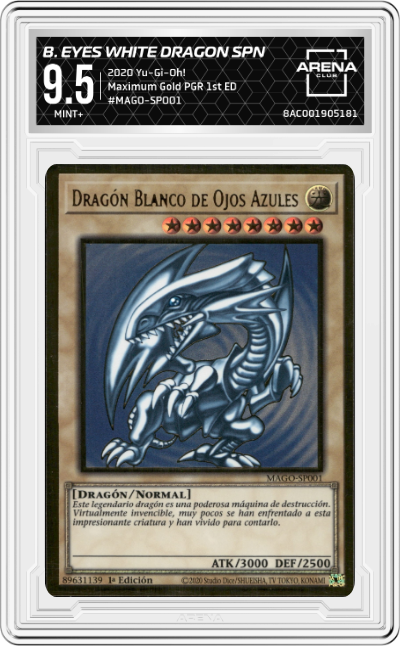 Blue-Eyes White Dragon Spanish
