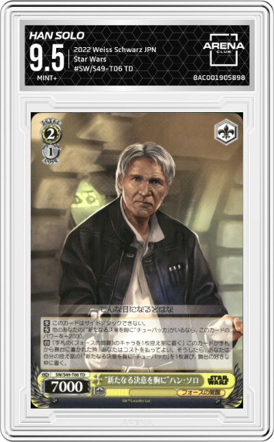 "New Determination Within Him" Han Solo