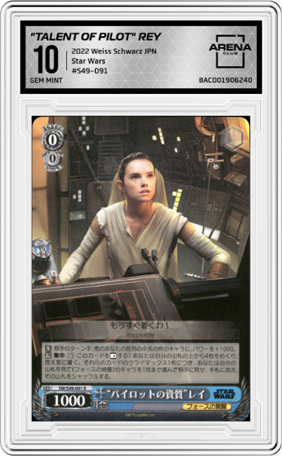 "Talent of Pilot" Rey
