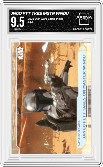 Jango Fett Takes On Master Windu