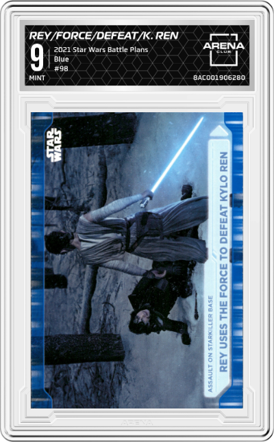 Rey Uses The Force To Defeat Kylo Ren