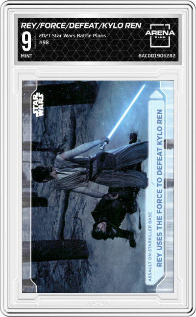 Rey Uses The Force To Defeat Kylo Ren