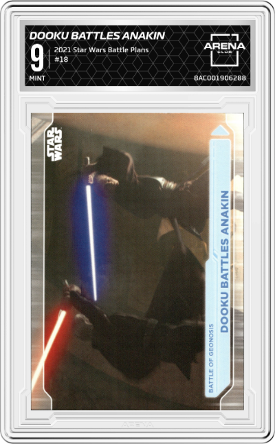 Dooku Battles Anakin