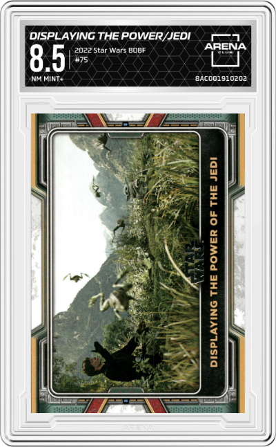 Displaying the Power of the Jedi