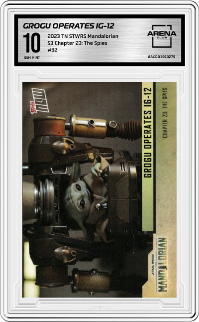 Grogu Operates IG-12