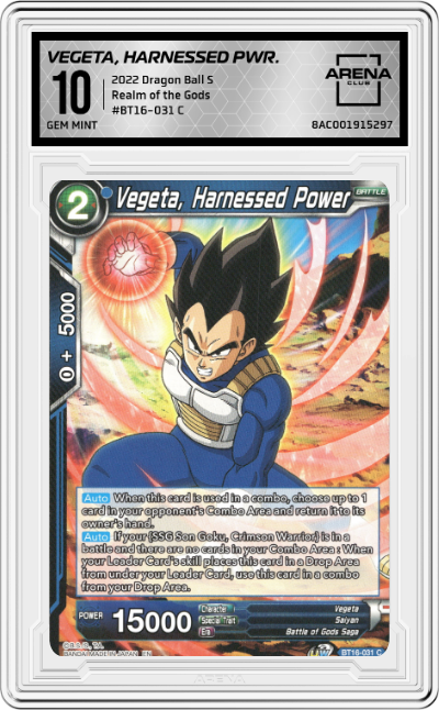 Vegeta, Harnessed Power