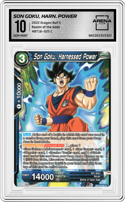 Son Goku, Harnessed Power