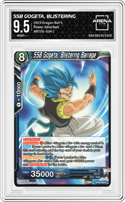 SSB Gogeta, Blistering Barrage