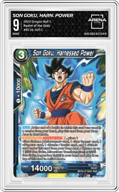 Son Goku, Harnessed Power